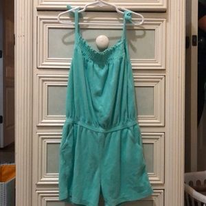 A lands end Romper coverup for a bathing suit